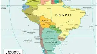 India and the world through Maps  | South America political | IAS Exam | UPSC Prelims Mains