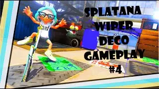 Splatana Wiper Deco Gameplay #4 - Splatoon 3 | Anachry Battle (SZ)