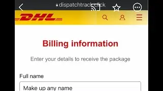 DHL sms scam Ireland August 2023 #DHL #scam