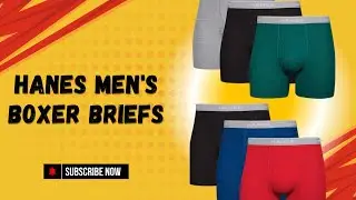 Hanes Cool Dri Boxer Briefs Review | No Ride-Up & Moisture Wicking?