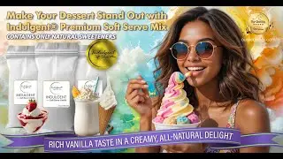 Make Irresistible Desserts with Our Rich Vanilla Soft Serve Mix &ndash; Get 5% Savings Today!