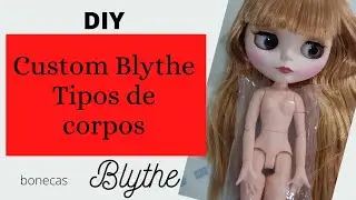 Comparação entre Corpinhos de bonecas Blythe