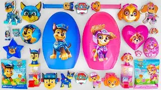 111 Minutes Satisfying with Unboxing Paw Patrol Chase & Skye Candy Toys Collection ASMR