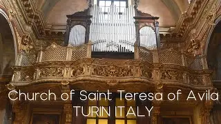 CHURCH OF SAINT TERESA OF AVILA TURIN ITALY - BAROQUE STYLE CHURCH