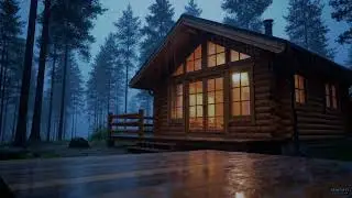 Rain Dripping on Cabin Roof &ndash; Deep Sleep & Meditation Sounds