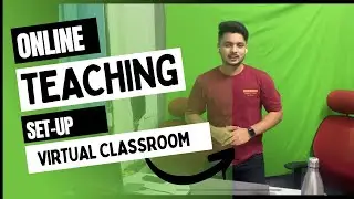 Online Teaching Setup for Teachers | Budget Studio Setup | #liveclasses2022 #online #live