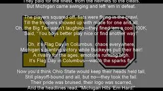 Michigan defeats no 2 Ohio State | Flag Day in Columbus