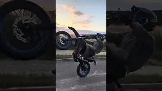 Yamaha DT 50 Wheelie! #wheelie #50cc #tuning #bikelife #supermoto