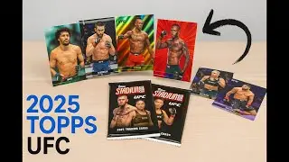 2025 Topps Stadium Club UFC Mega Box Rip