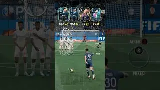 Lionel Messi Free Kicks in FIFA 22 - FC 25 🐐