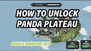 How to Unlock Panda Plateau [Dingy Jungle Secret Level] MineCraft Dungeons