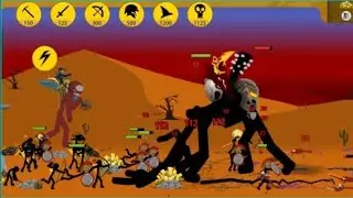 ELITE FINAL BOSS🤯  SHOWDOWN: VOLTAIC ARMY VS LAVA LORD 🥵 WRATHNAR ✅ Stick Figure Gameplay #stickman 