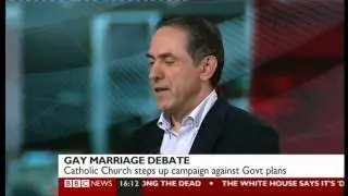 Catholic Vices: Jack Valero on Archbishops' letter on same-sex marriage on BBC News 24