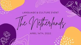 Language & Culture Event - Dutch
