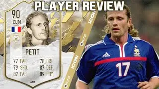 THE FRENCH TANK! 🇫🇷 90 PRIME ICON PETIT PLAYER REVIEW! FIFA 22 ULTIMATE TEAM