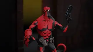 Информация о предзаказе новой эксклюзивной фигурки Хеллбоя от BBTS от Boss Fight Studio.