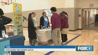 York Academy Regional Charter School hosts first MLK Day of Service Fair