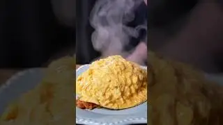 #FAIL PERFECT OMELET (OMRICE) #Shorts