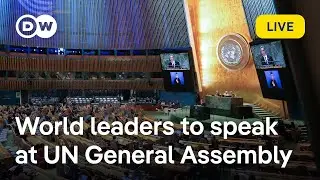 United Nations General Assembly Day 1 | DW News