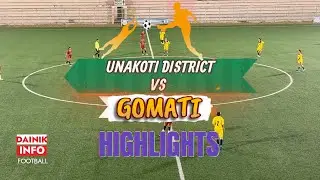 GOMATI VS UNAKOTI DISTRICT #football #womenfootball