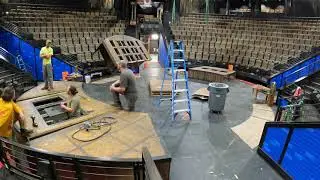 'Les Mis' to 'Guys & Dolls' Changeover Timelapse