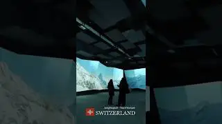 Panorama 360 degree Top of Europe - Jungfraujoch Switzerland  🎬 #shorts