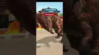 GLYPTOCERAS BOSS RAID (6 Turns) vs 3 Rexy + Bajatonodon - Jurassic World Alive