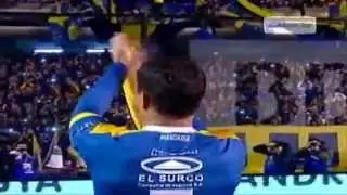 Gol de Battaglia y ovaci&oacute;n / Partido Despedida Sebasti&aacute;n Battaglia 2015