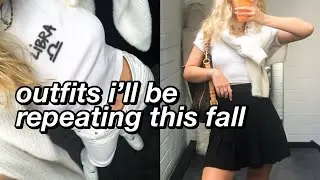 outfits i'll be repeating this fall (back to uni outfit ideas)