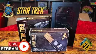 Unboxing The Wand Company Star Trek Props LIVE!