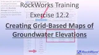 RockWorks Training Exercise 12 - Overview of Methods for Contouring Sparse Data