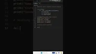 Delete object properties using the del keyword in python
