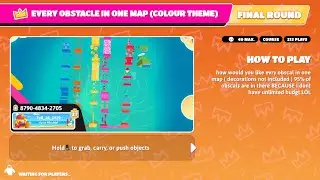 I play &ldquo;Every Obstacle in the One Map (Colour Theme) - Fall Guys 