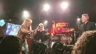 Wendy Dio KNAC 105.5 FM 40 year anniversary party, The Whiskey Los Angeles Doug Aldrige, Greg Steele
