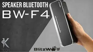 Melhor que a JBL Flip3 - Caixa de Som Bluetooth BlitzWolf&reg; BW-F4