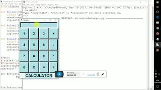 how to make a calculator in python using tkinter
