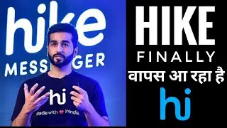 Hike Messenger Comeback,  Vibe By Hike, Hike Not Working ? Hindi