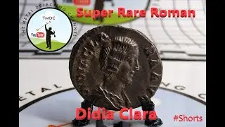 Super RARE Roman Silver, Didia Clara AD193 #shorts