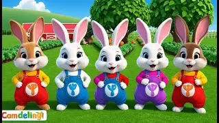 Three Little Bunnies and the Carrot Farm | Nursery Rhyme and Educational Song