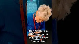 Dee Wallace at Halloween 45 Years of Terror #deewallace #etmovie #halloween #45years #convention