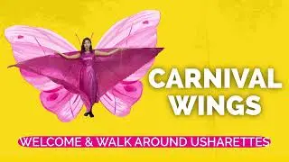 USHERETTES WITH CARNIVAL WINGS FOR WELCOME & WALK AROUND