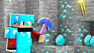 Making diamond armor in minecraft survival #3|#lordsmp #survivalseries #trending