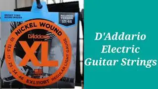 Electric Guitar-Unboxing Senar D'Addario 10/46 EXL110