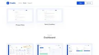 Tradix - Cryptocurrency Exchange HTML Template + Admin Dashboard