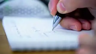 Writing Pen Notebook   Stock Video Footage