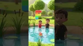 🐠 F for Fish Song | Alphabet Song by Nais & Brother! #shorts