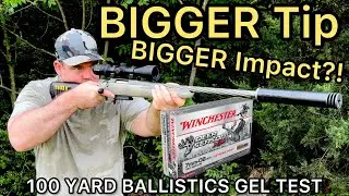 ЭКСТРИМ 7мм-08?! Тест гелевых патронов Winchester Deer Season XP Ballistics