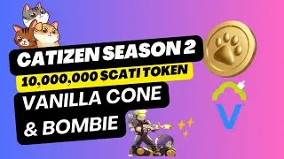 CATIZEN Season 2 || 10M $CATI Token Distribute || Bombie & Cone