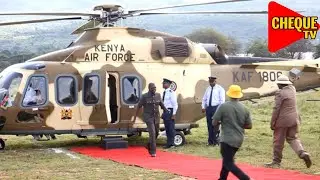 President Ruto Spectacular Grand Arrival in Muserechi, Baringo!