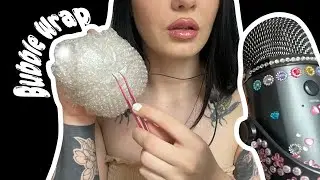 ASMR - Bubble Wrap Triggers #asmr #personalattention  #mouthsounds